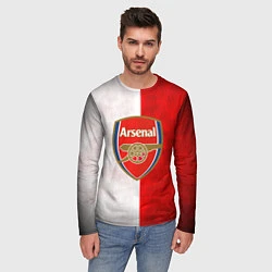 Лонгслив мужской FC Arsenal 3D, цвет: 3D-принт — фото 2