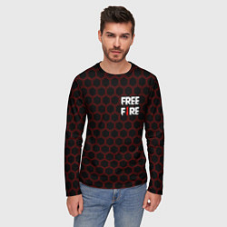 Лонгслив мужской FREE FIRE ФРИ ФАЕР, цвет: 3D-принт — фото 2
