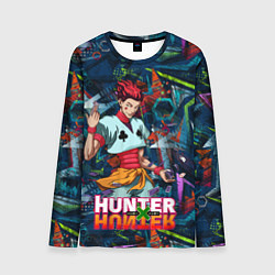 Лонгслив мужской Хисока Hunter x Hunter, цвет: 3D-принт