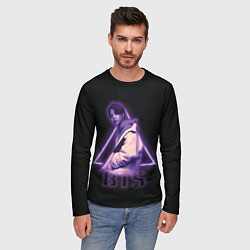 Лонгслив мужской BTS, цвет: 3D-принт — фото 2