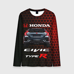 Мужской лонгслив Honda Civic Type R