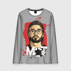 Мужской лонгслив Портрет Мота