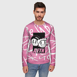 Лонгслив мужской Дети Rave, цвет: 3D-принт — фото 2