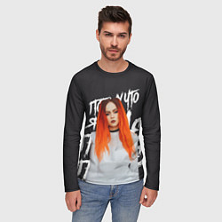 Лонгслив мужской Гранж, цвет: 3D-принт — фото 2