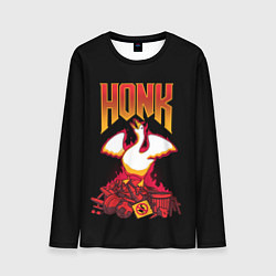 Лонгслив мужской HONK Goose, цвет: 3D-принт