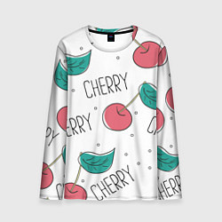 Лонгслив мужской Вишенки Cherry, цвет: 3D-принт