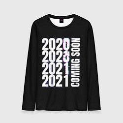 Лонгслив мужской 2021 Coming Soon, цвет: 3D-принт