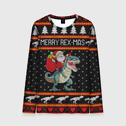 Мужской лонгслив Merry Rex-mas