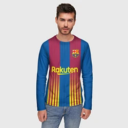 Лонгслив мужской FC Barcelona El Clasico La Liga 202122, цвет: 3D-принт — фото 2