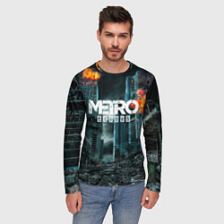 Лонгслив мужской Metro Exodus, цвет: 3D-принт — фото 2