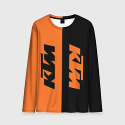 Лонгслив мужской KTM КТМ Z, цвет: 3D-принт