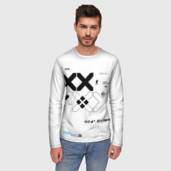 Лонгслив мужской Desert Eagle: Printstream White, цвет: 3D-принт — фото 2