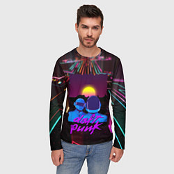 Лонгслив мужской Daft Punk Electrix, цвет: 3D-принт — фото 2