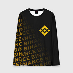 Мужской лонгслив BINANCE БИНАНС БАНАН