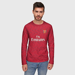 Лонгслив мужской Г Мхитарян футболка Арсенал, цвет: 3D-принт — фото 2