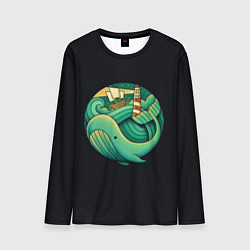 Мужской лонгслив Sea life