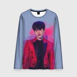 Лонгслив мужской Kim Seokjin, цвет: 3D-принт