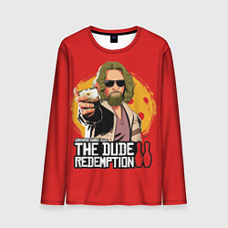 Мужской лонгслив The dude redemption