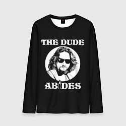 Лонгслив мужской The dude ABIDES, цвет: 3D-принт