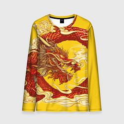 Мужской лонгслив Китайский Дракон, China Dragon
