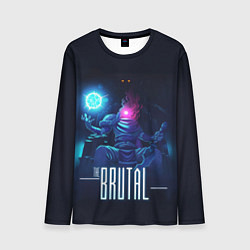 Лонгслив мужской The Brutal, цвет: 3D-принт