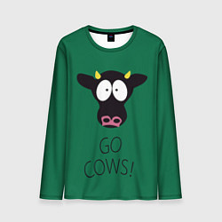 Мужской лонгслив Go Cows