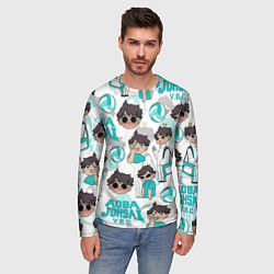 Лонгслив мужской ТООРУ ОЙКАВА OIKAWA TORU, цвет: 3D-принт — фото 2