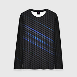 Мужской лонгслив СТАЛЬНАЯ СЕТКА НЕОН STEEL MESH NEON