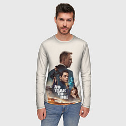 Лонгслив мужской Не Время Умирать Бонд 007, цвет: 3D-принт — фото 2