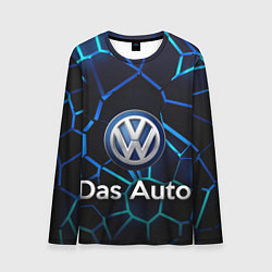 Мужской лонгслив Volkswagen слоган Das Auto