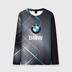 Лонгслив мужской BMW Logo, цвет: 3D-принт