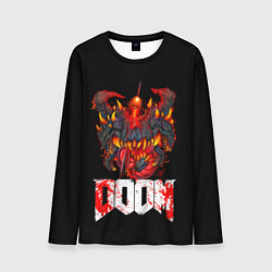 Мужской лонгслив Какодемон Cacodemon Doom