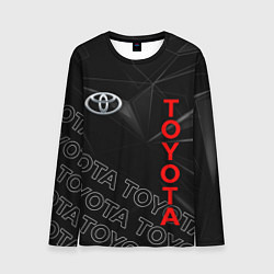 Лонгслив мужской TOYOTA SPORT ГЕОМЕТРИЯ, цвет: 3D-принт