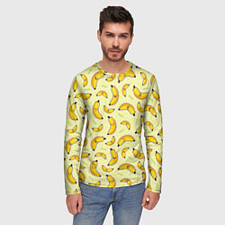 Лонгслив мужской Банановый Бум, цвет: 3D-принт — фото 2