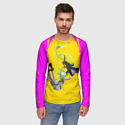 Лонгслив мужской Летящая Джинкс, цвет: 3D-принт — фото 2
