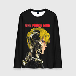 Лонгслив мужской Кибернетическое тело Геноса One Punch-Man, цвет: 3D-принт