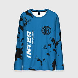 Лонгслив мужской ИНТЕР Inter Pro Football - Камуфляж, цвет: 3D-принт