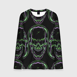 Лонгслив мужской Skulls vanguard pattern 2077, цвет: 3D-принт