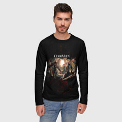 Лонгслив мужской Code Vein - Вампиры, цвет: 3D-принт — фото 2