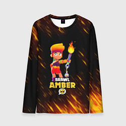 Мужской лонгслив Brawl Stars - Amber