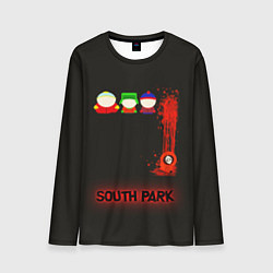 Мужской лонгслив Южный парк главные персонажи South Park