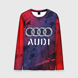 Лонгслив мужской AUDI Audi Краски, цвет: 3D-принт