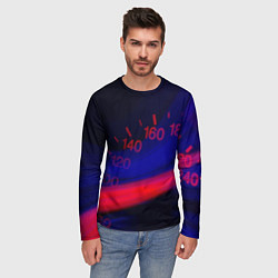 Лонгслив мужской Скоростьspeed, цвет: 3D-принт — фото 2