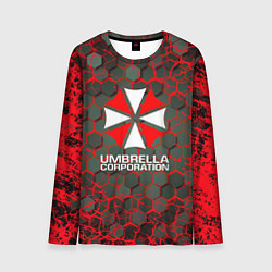 Мужской лонгслив Umbrella Corporation соты