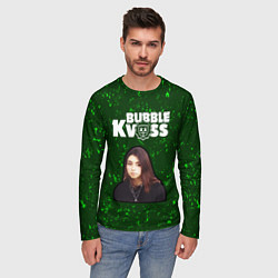 Лонгслив мужской BUBBLE KVASS - ДОРА Минимал, цвет: 3D-принт — фото 2