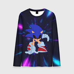 Лонгслив мужской SONIC EXE СОНИК, цвет: 3D-принт