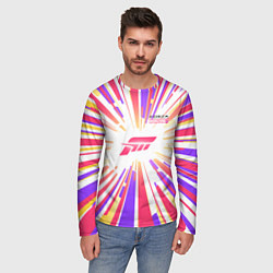 Лонгслив мужской Bright Lines Forza Horizon 5, цвет: 3D-принт — фото 2