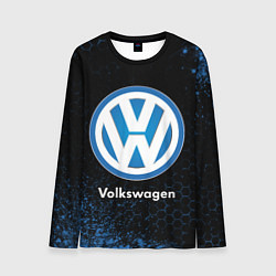 Лонгслив мужской Volkswagen - Объемный, цвет: 3D-принт