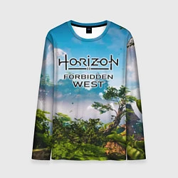 Лонгслив мужской Horizon Forbidden West Хоризон Запретный Запад, цвет: 3D-принт