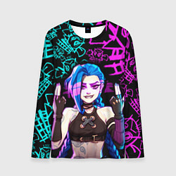 Мужской лонгслив JINX ДЖИНКС NEON PATTERN